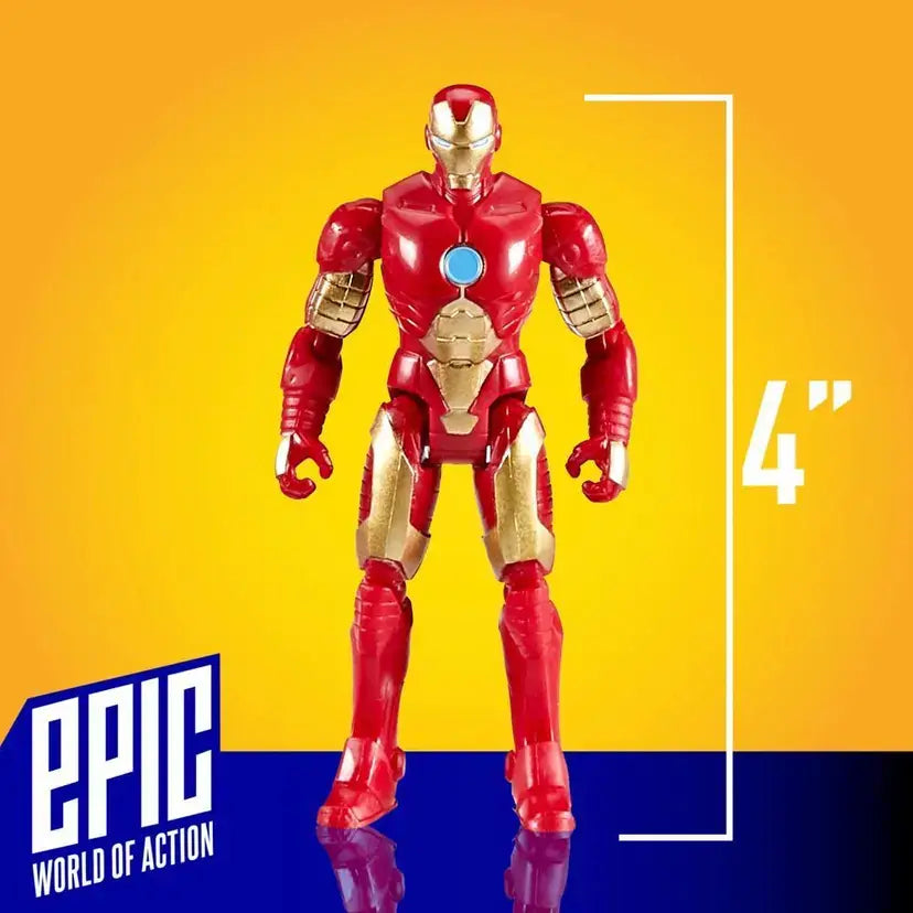 Hasbro - Marvel Avengers Epic Hero Series Iron Man Repulsor Blast Battle Jet
