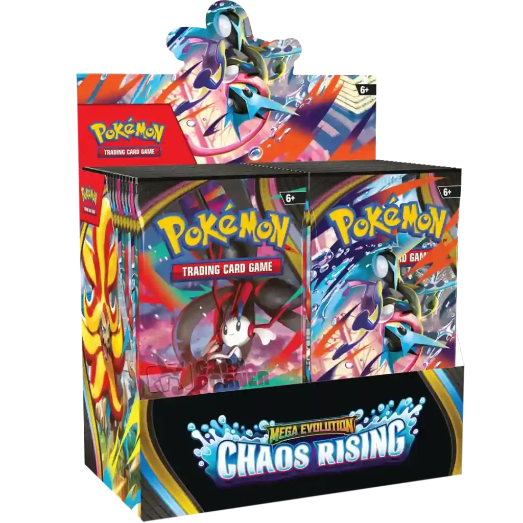 Pokemon Mega Evolutions Chaos Rising - Display EN