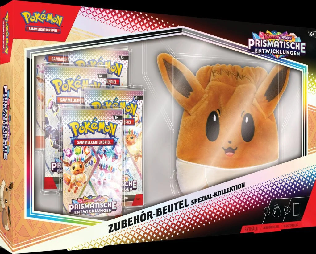 Pokemon KP08.5 Prismatische Entwicklungen Zubehör Beutel - Spezial-Kollektion (deutsch)