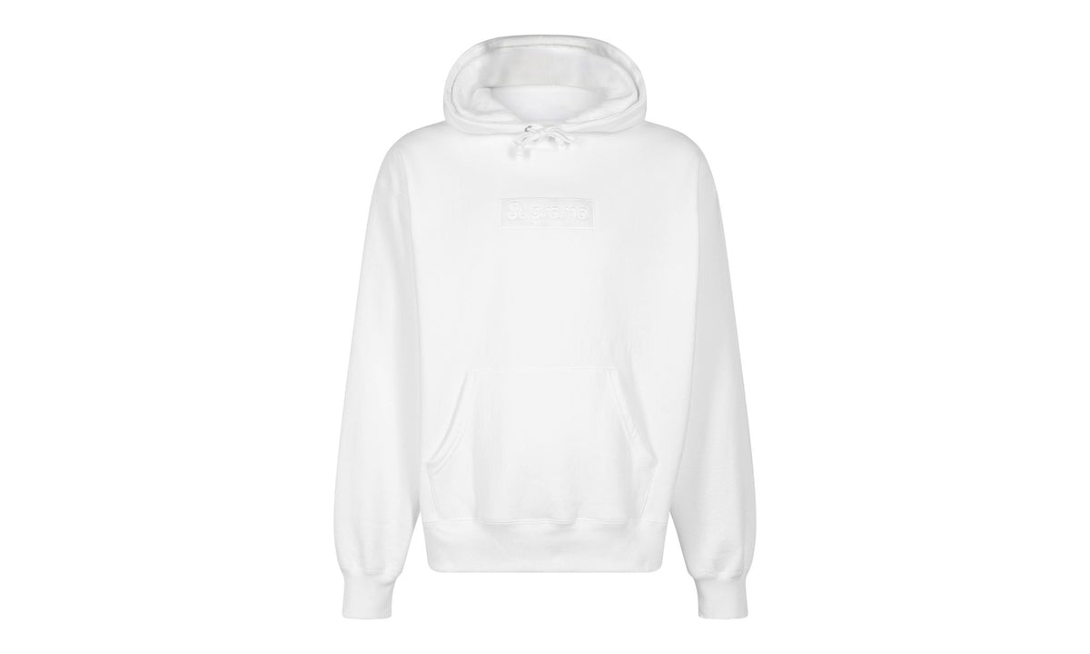 Supreme Box Logo Hooded Sweatshirt (FW23) White