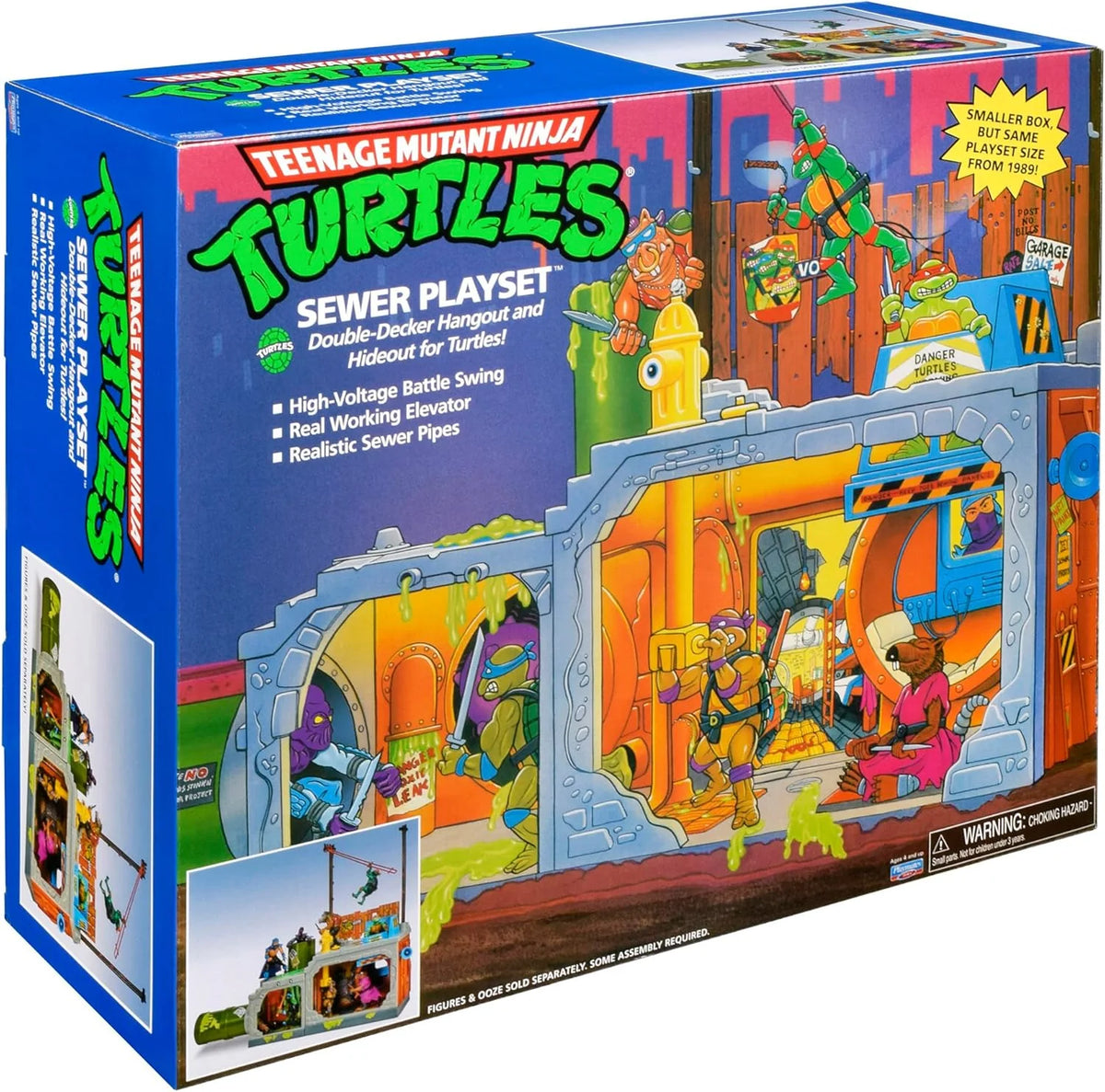 Teenage Mutant Ninja Turtles Gebäude Secret Sewer Lid Playset Mutant Module