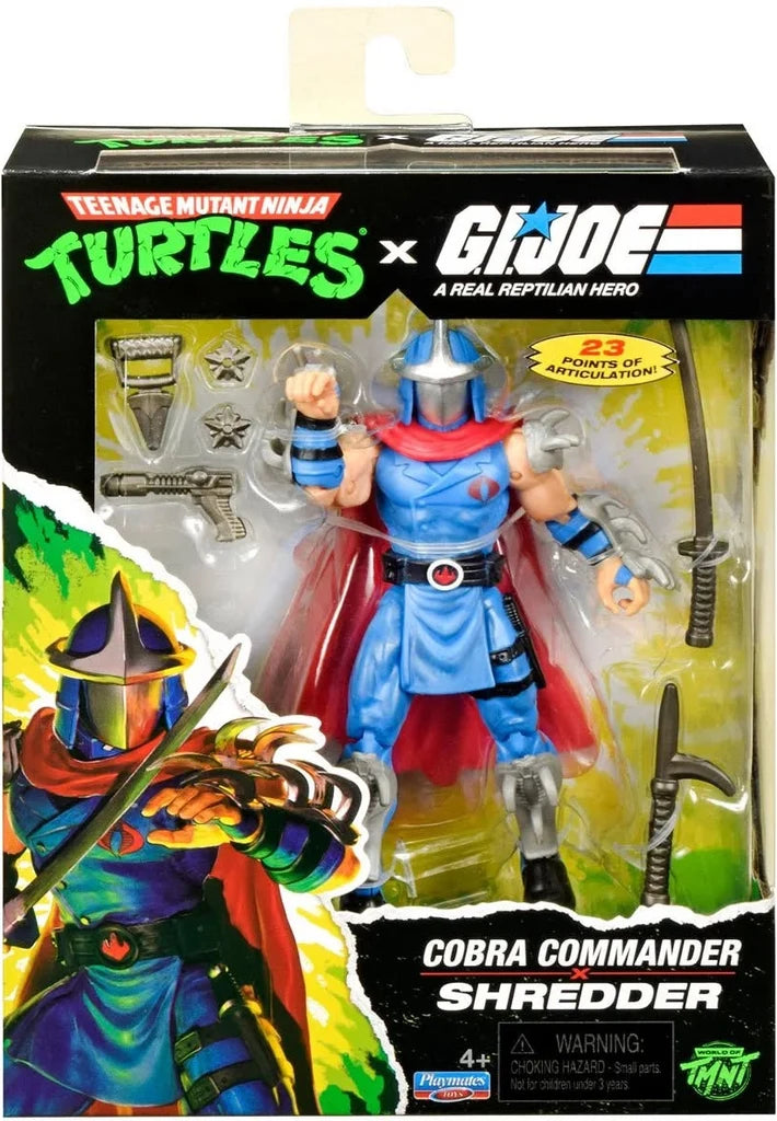 Teenage Mutant Ninja Turtles x G.I. Joe Crossover Classics Actionfigur Shredder x Cobra Commander 12 cm