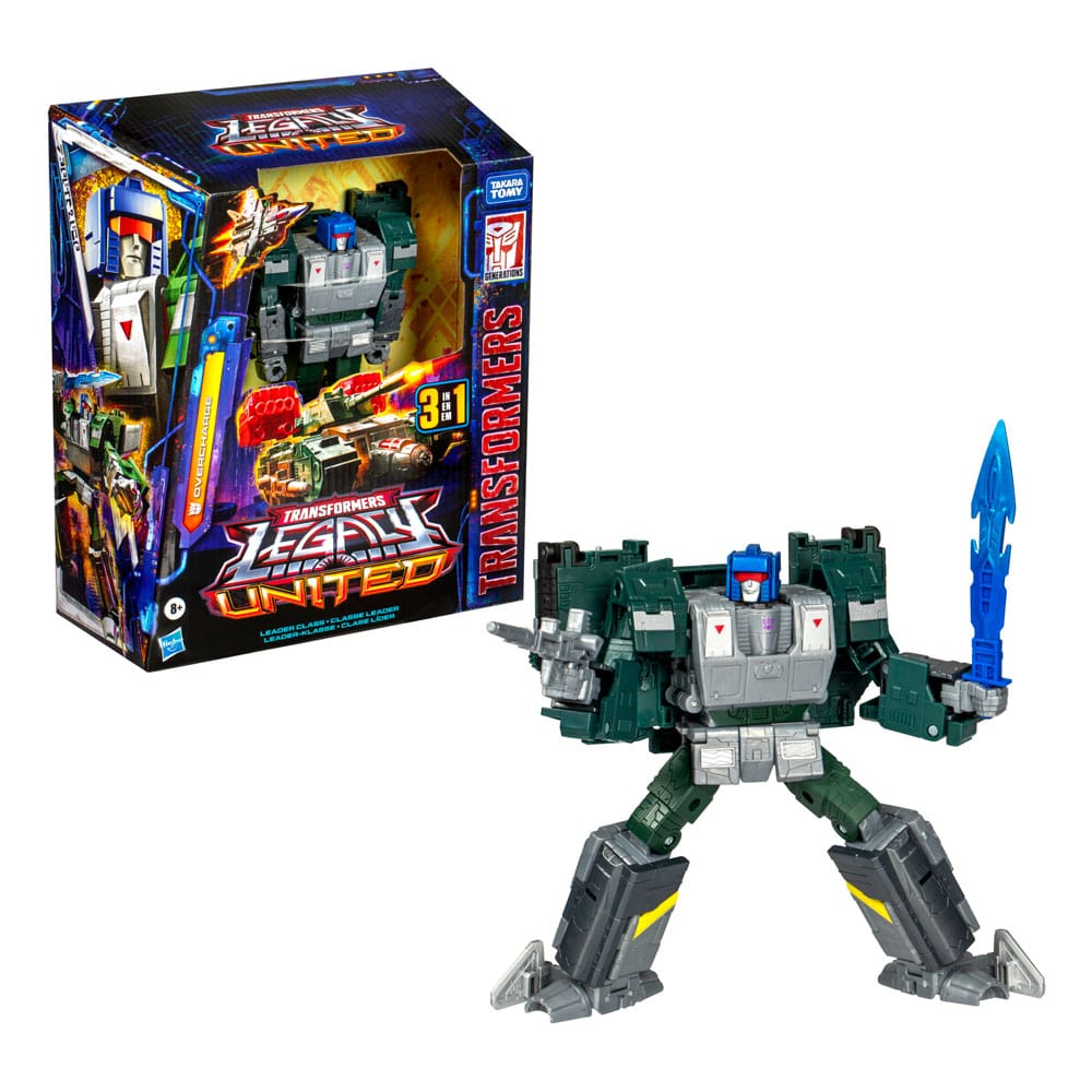 Transformers Generations Legacy United Leader Class Actionfigur Overcharge 19 cm