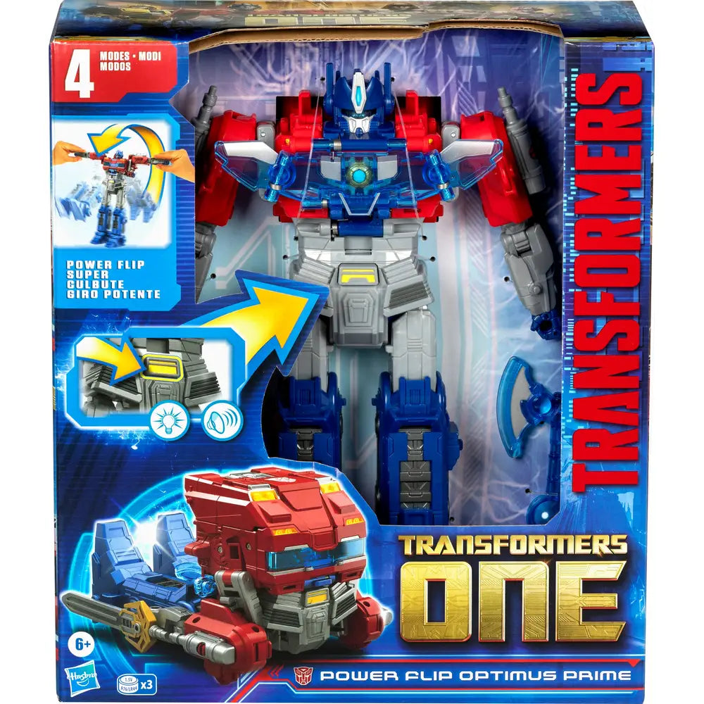 Transformers One Power Flip Admiral - Optimus Prime
