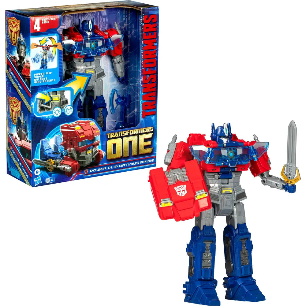Transformers One Power Flip Admiral - Optimus Prime