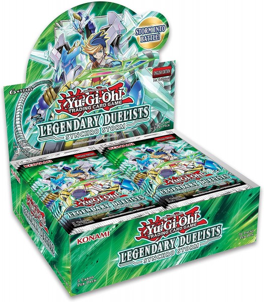 Yu-Gi-Oh! Synchro Storm LEDU8 - Display (englisch) 1st Edition
