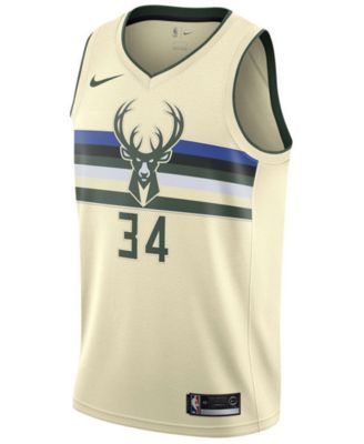 Nike Giannis Antetokounmpo Milwaukee Bucks Swingman Jersey City Edition