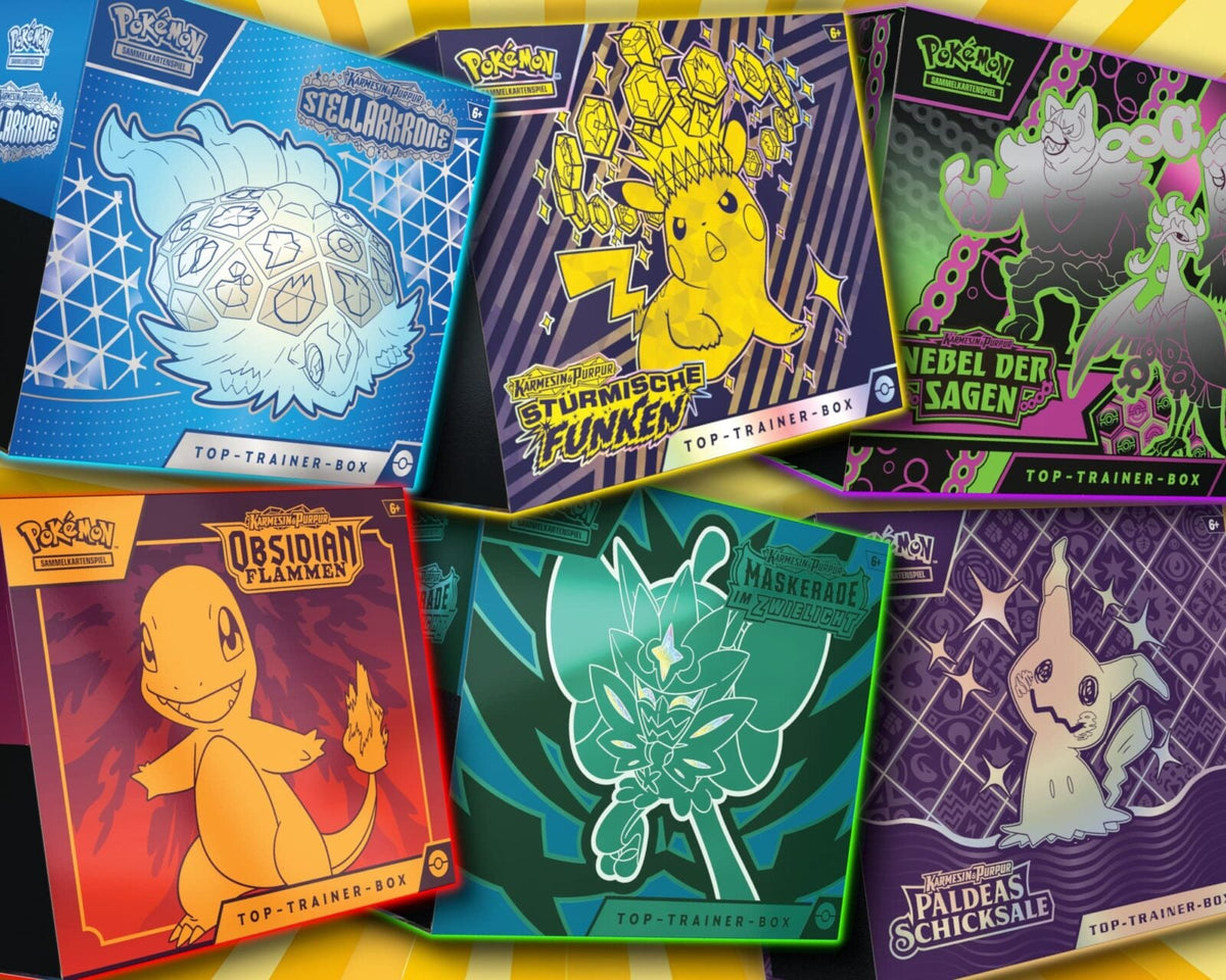 10 Pokemon Trainer Boxen, die 2025 jeden Sammler begeistern
