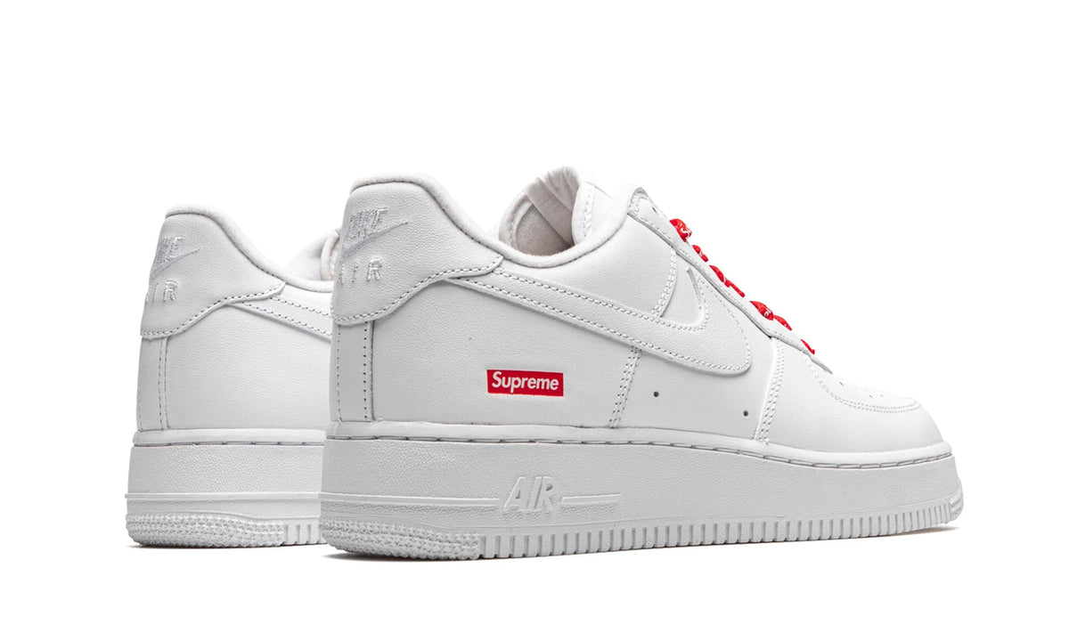 Nike Air Force 1 Low Supreme Mini Box Logo White