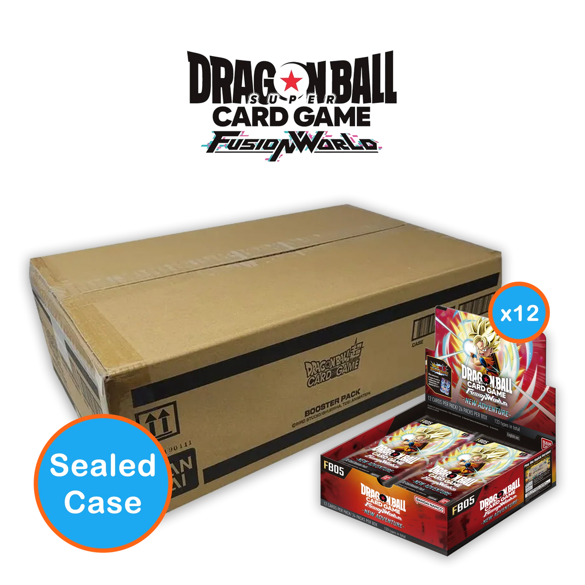 Dragon Ball Super - Fusion World FB05 - New Adventure Box Case (EN)