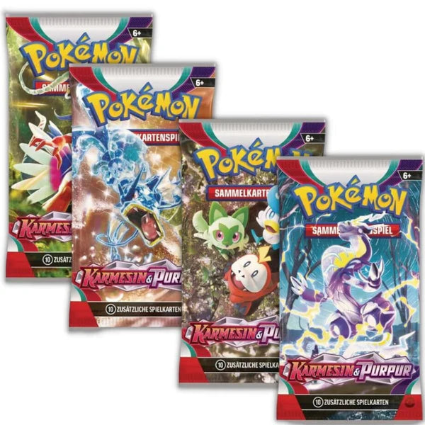 Pokemon Karmesin & Purpur Base Set SV1DE Booster (deutsch)