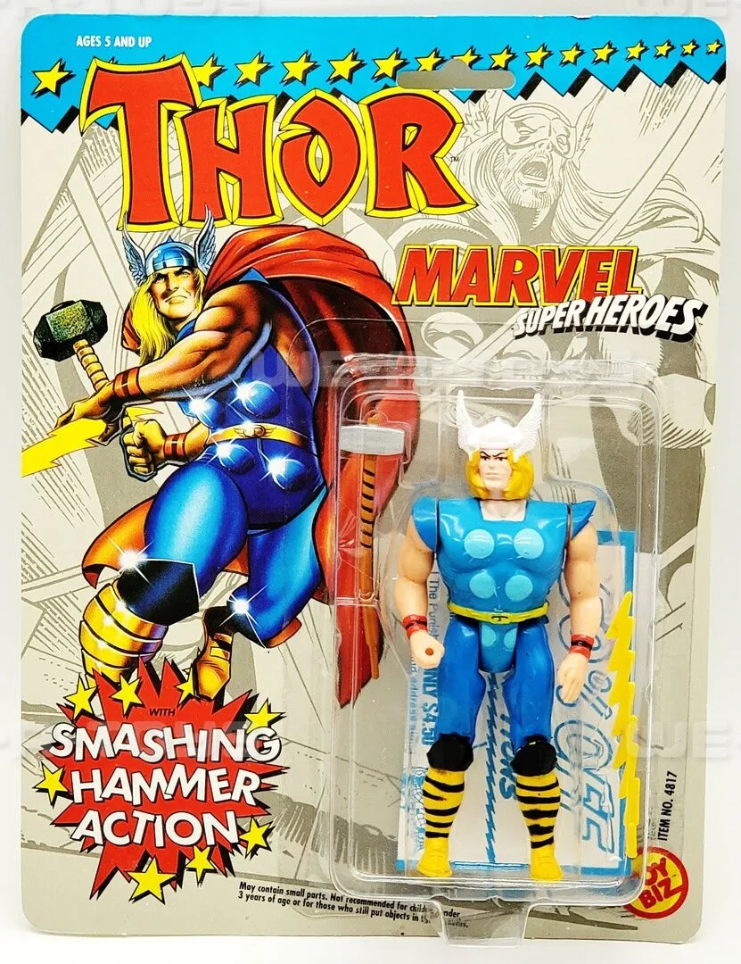 Marvel Super Heroes Thor Action Figure 1991 Toy Biz 4817 NRFP