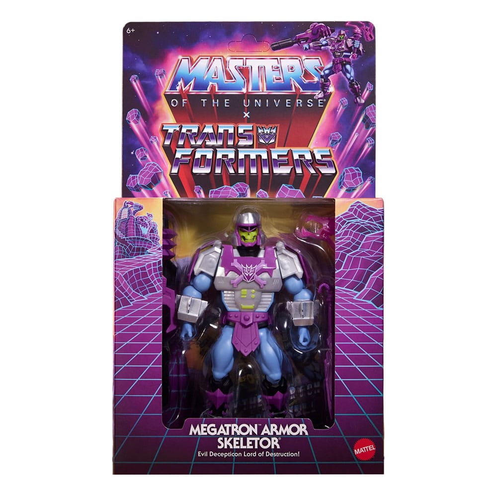 Masters of the Universe x Transformers Actionfigur Megatron Armor Skeletor European Exclusive 14 cm