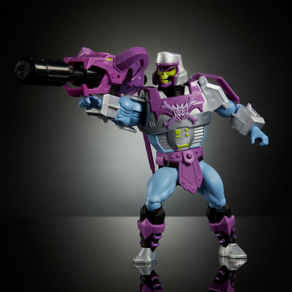 Masters of the Universe x Transformers Actionfigur Megatron Armor Skeletor European Exclusive 14 cm