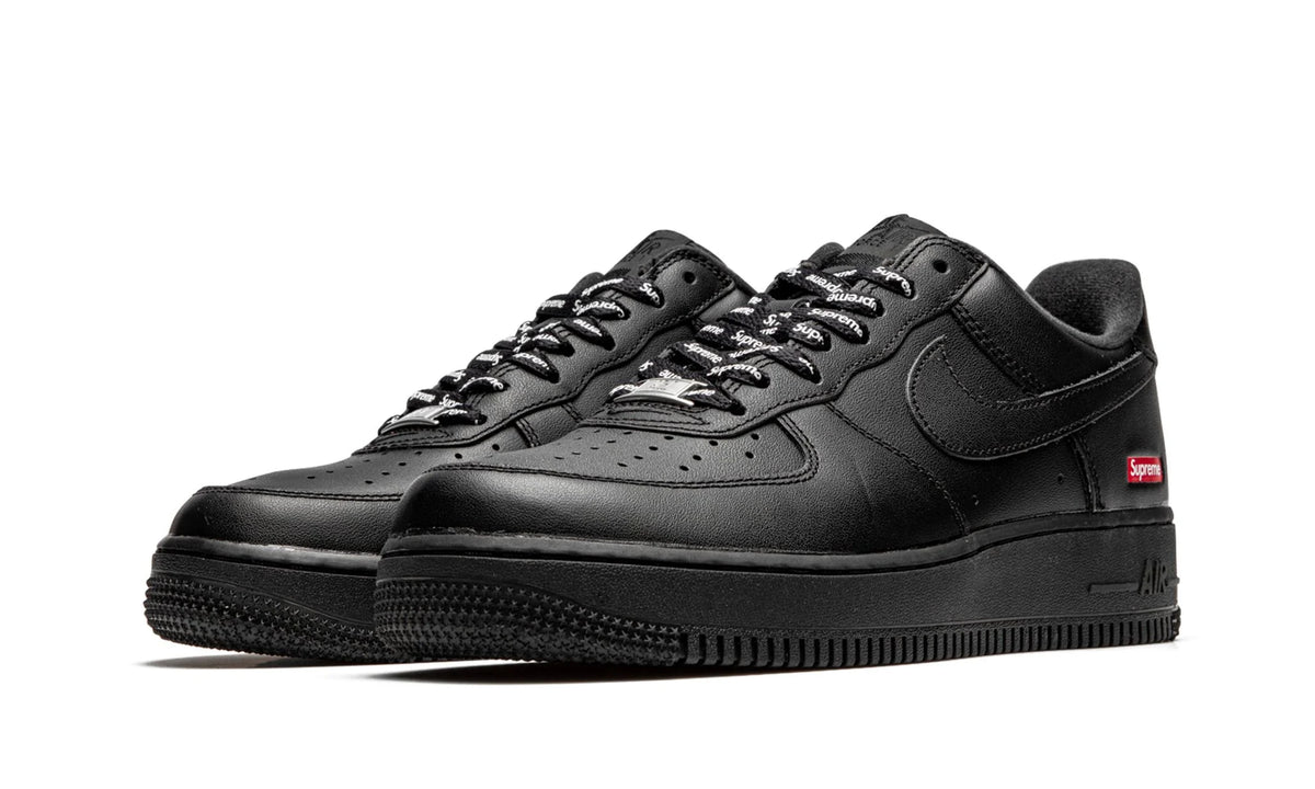Nike Air Force 1 Low Supreme Mini Box Logo Black