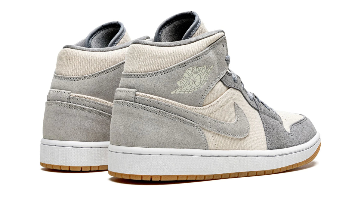 Nike Air Jordan 1 Mid Coconut Milk Particle Grey