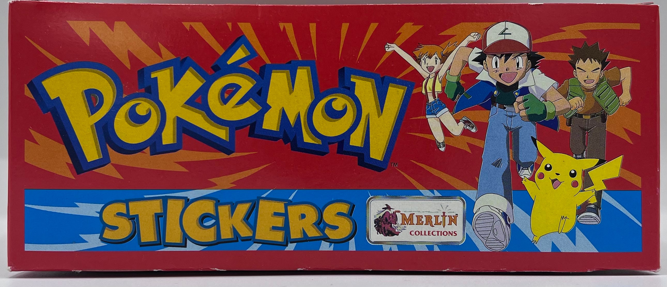 Pokémon Series 1 Sticker Merlin & topps Display