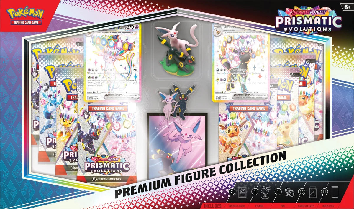 Pokemon Scarlet & Violet: Prismatic Evolutions Premium Figure Collection (Englisch)