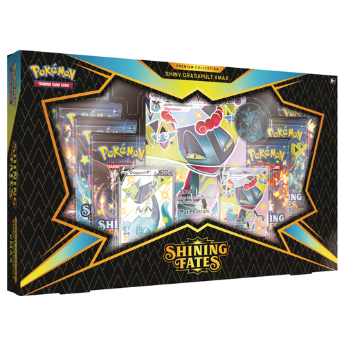 Pokémon Shining Fates Premium Collection Shiny Dragapult VMAX Box