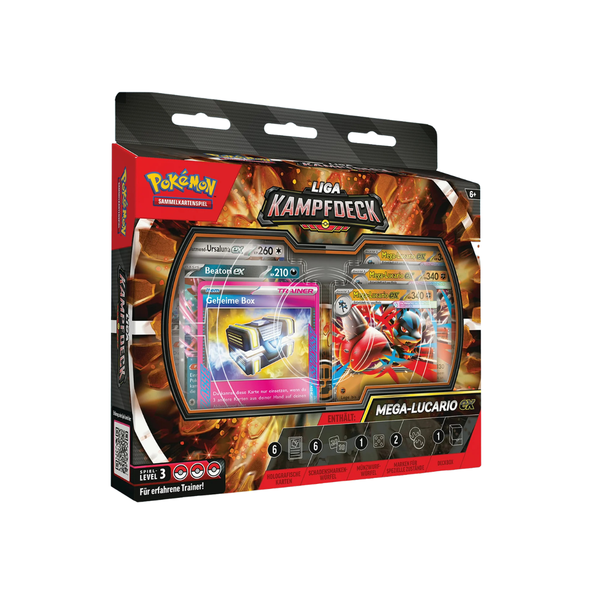 Pokemon TCG - Liga-Kampfdeck Mega-Lucario-EX - Deutsch