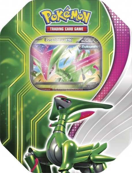 Pokémon TCG Tin Box #113 Eisenblatt EX (Deutsch)