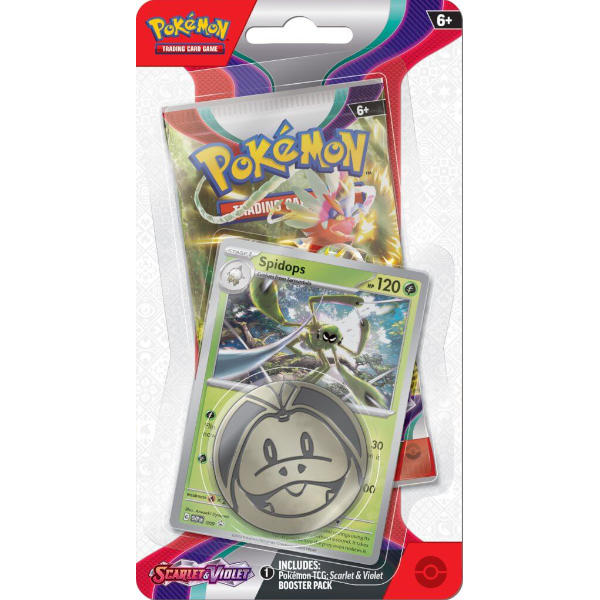 Pokemon TCG Karmesin & Purpur Checklane Blister Deutsch SV1