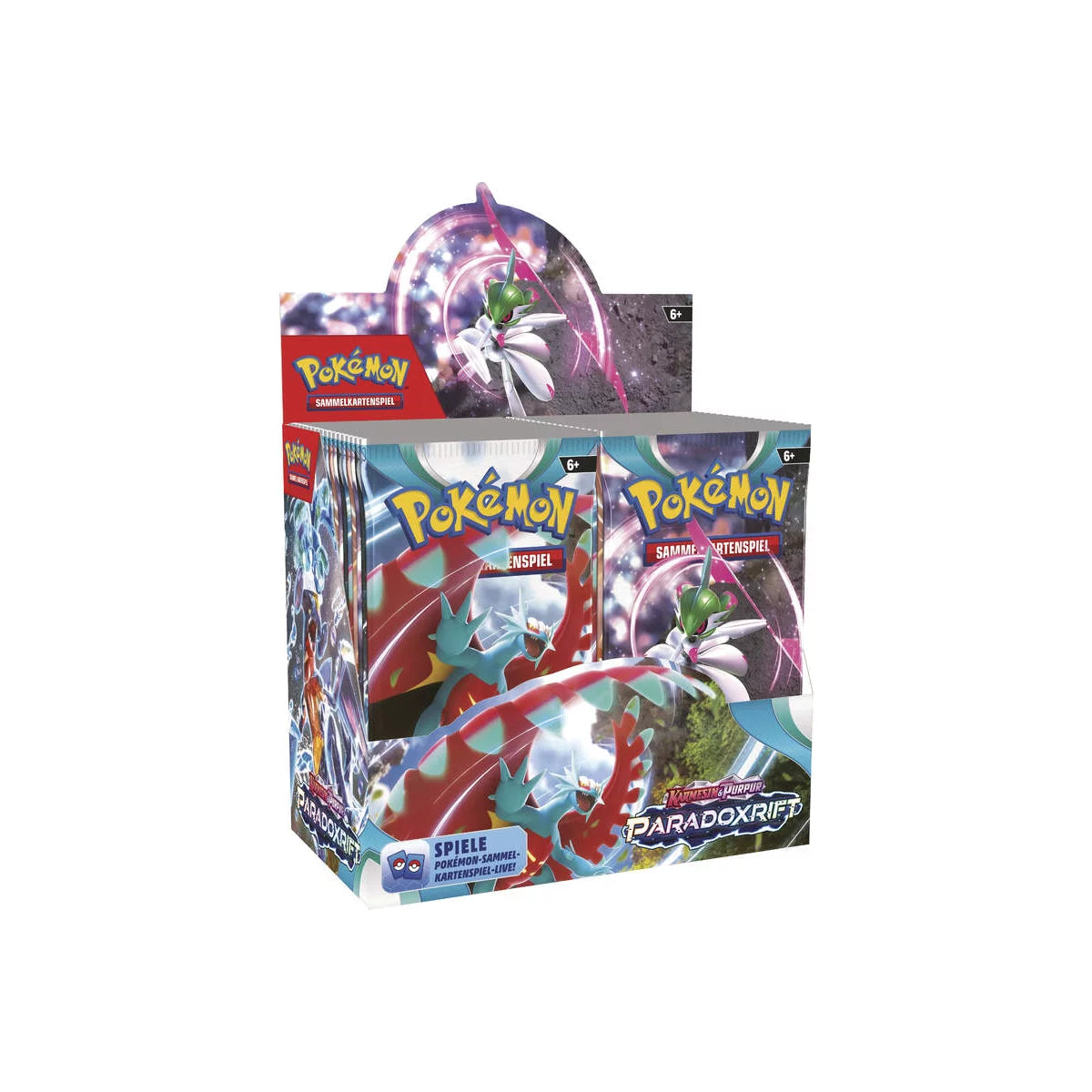 Pokémon TCG Karmesin & Purpur Paradoxrift Display (Deutsch)