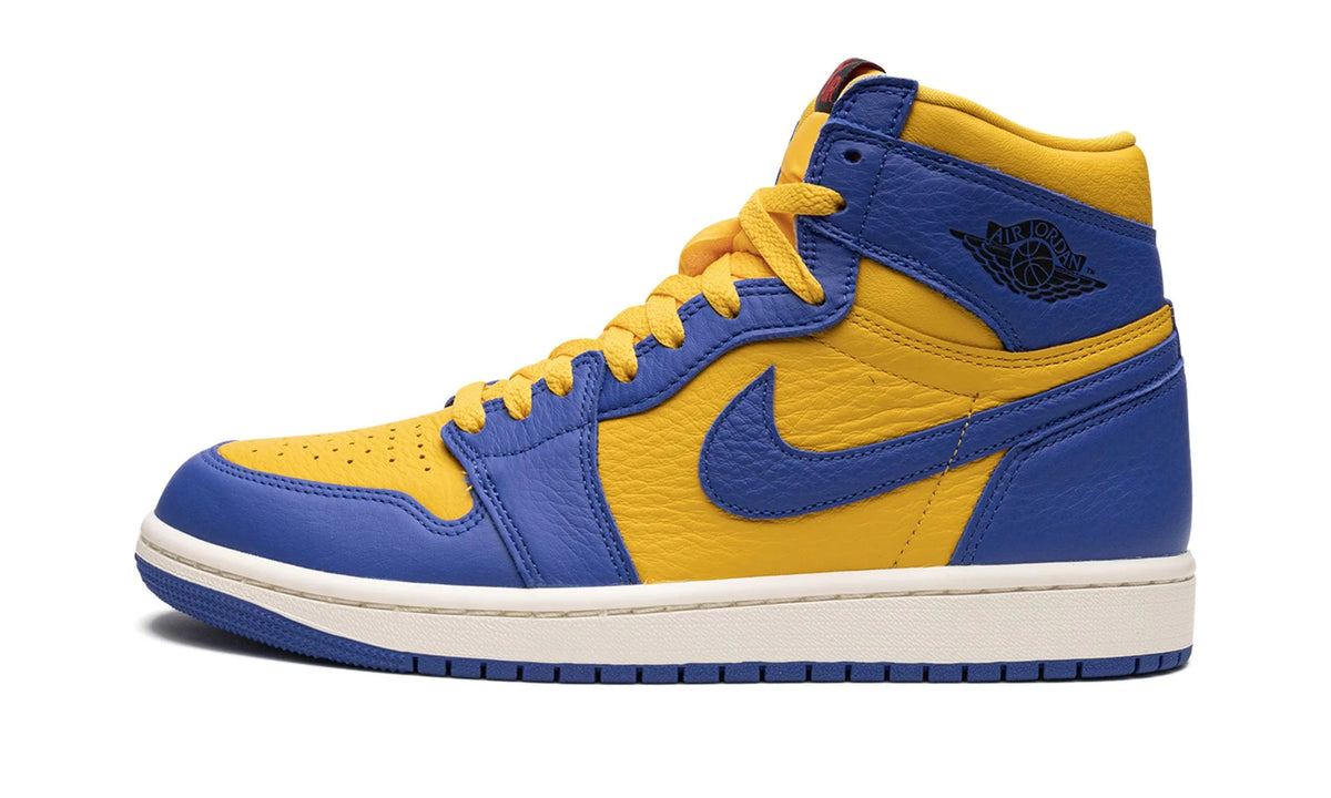 Nike Air Jordan 1 Retro High OG Reverse Laney (Blau Gelb)