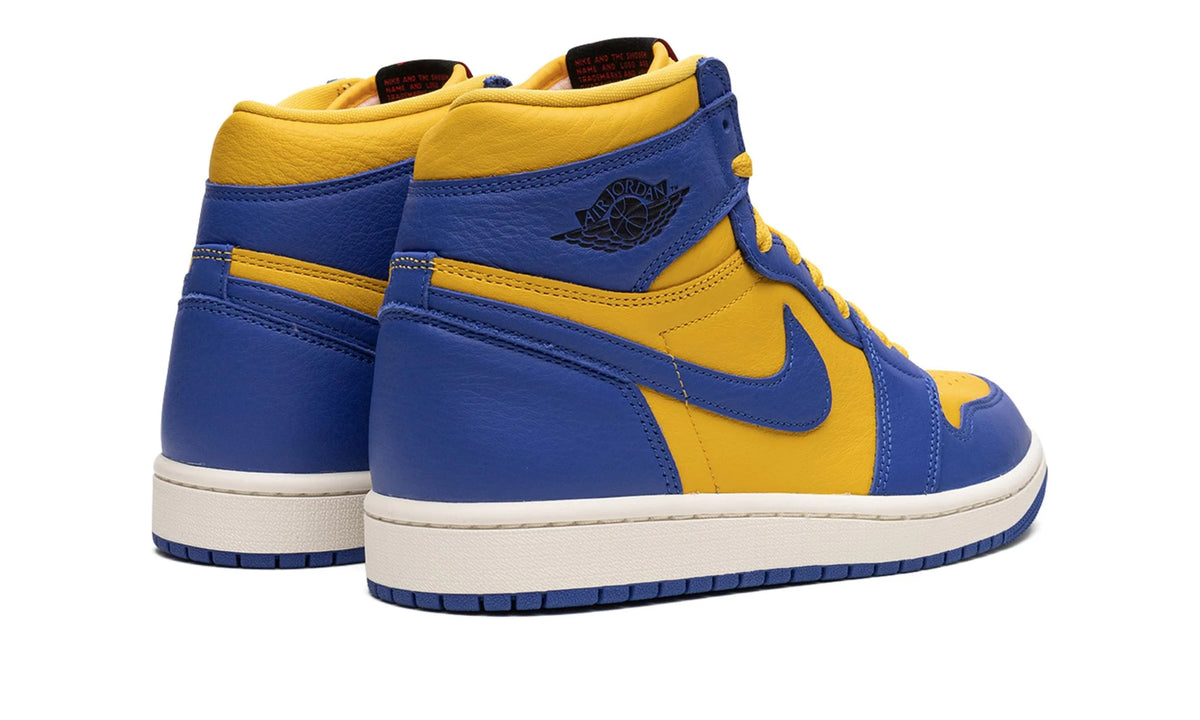 Nike Air Jordan 1 Retro High OG Reverse Laney (Blau Gelb)