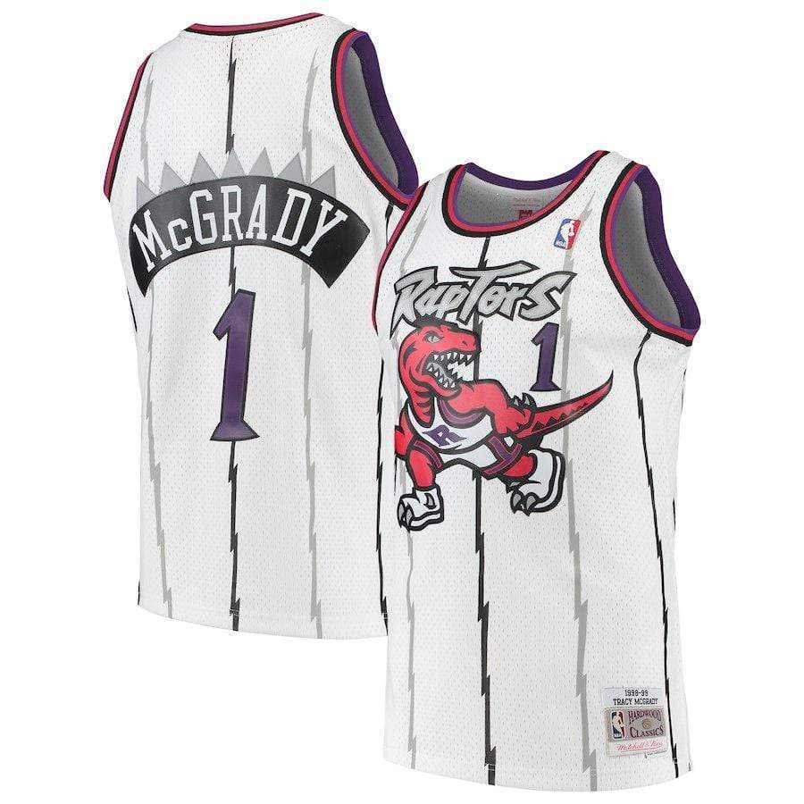 Toronto Raptors Tracy McGrady Hardwood Classics Swingman Jersey Mitchell & Ness