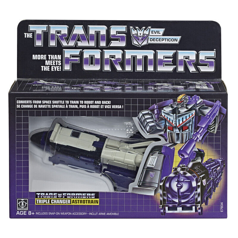 Transformers G1 Astrotrain Triple Changer 1985 Vintage Figure Hasbro