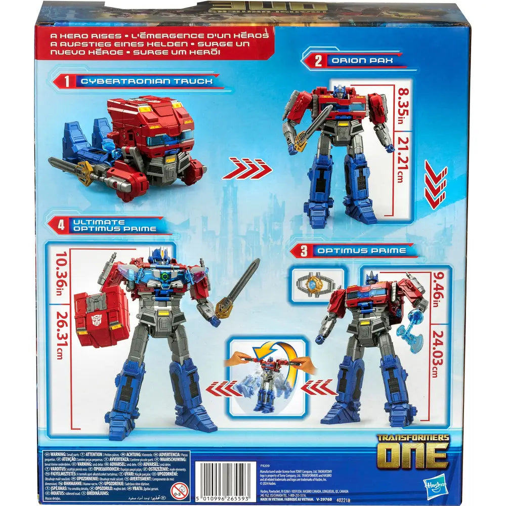 Transformers One Power Flip Admiral - Optimus Prime
