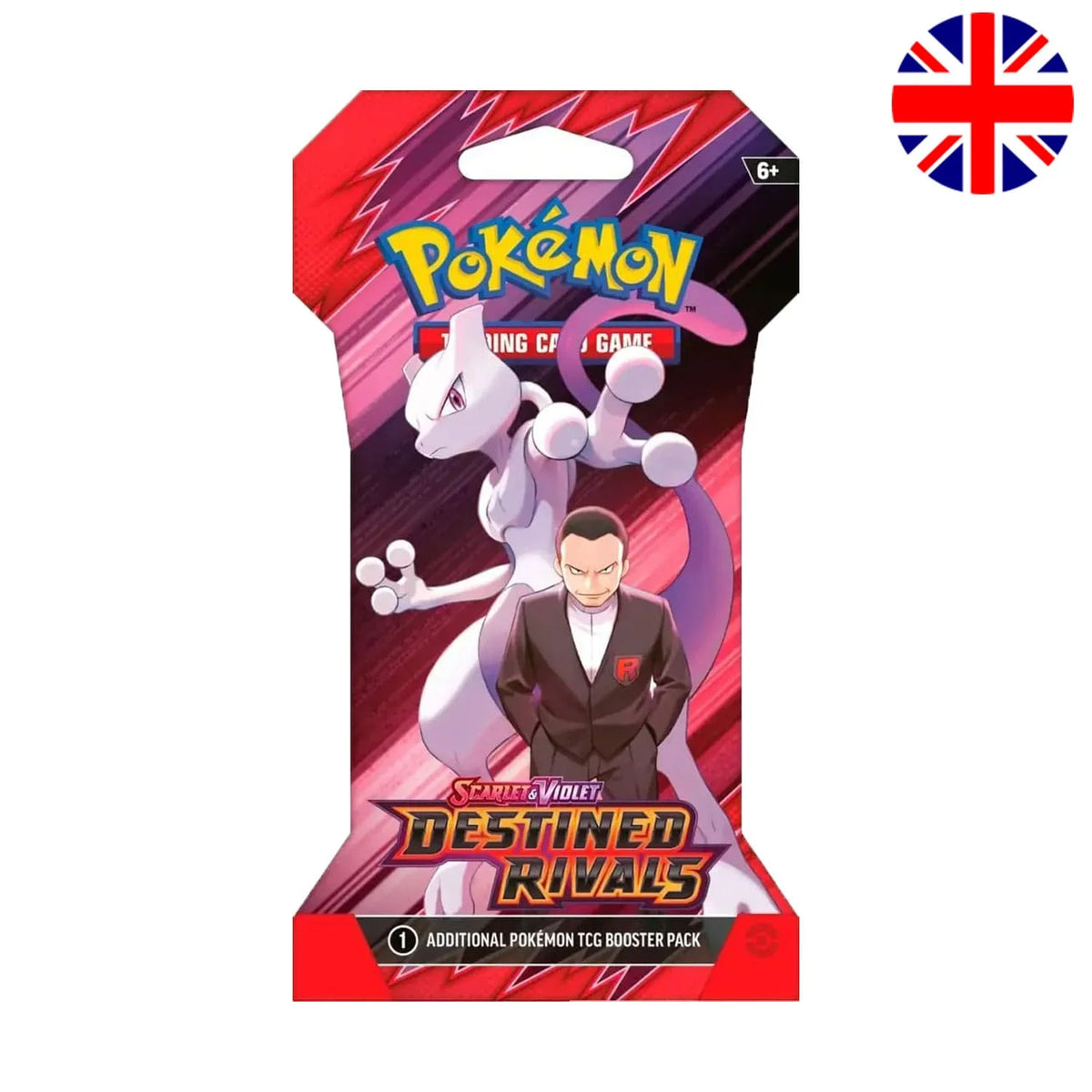 Pokemon Destined Rivals Sleeved Booster - Englisch