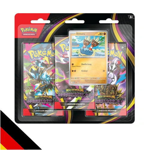 Pokemon Dunkelnacht 3-Pack Blister + Promo