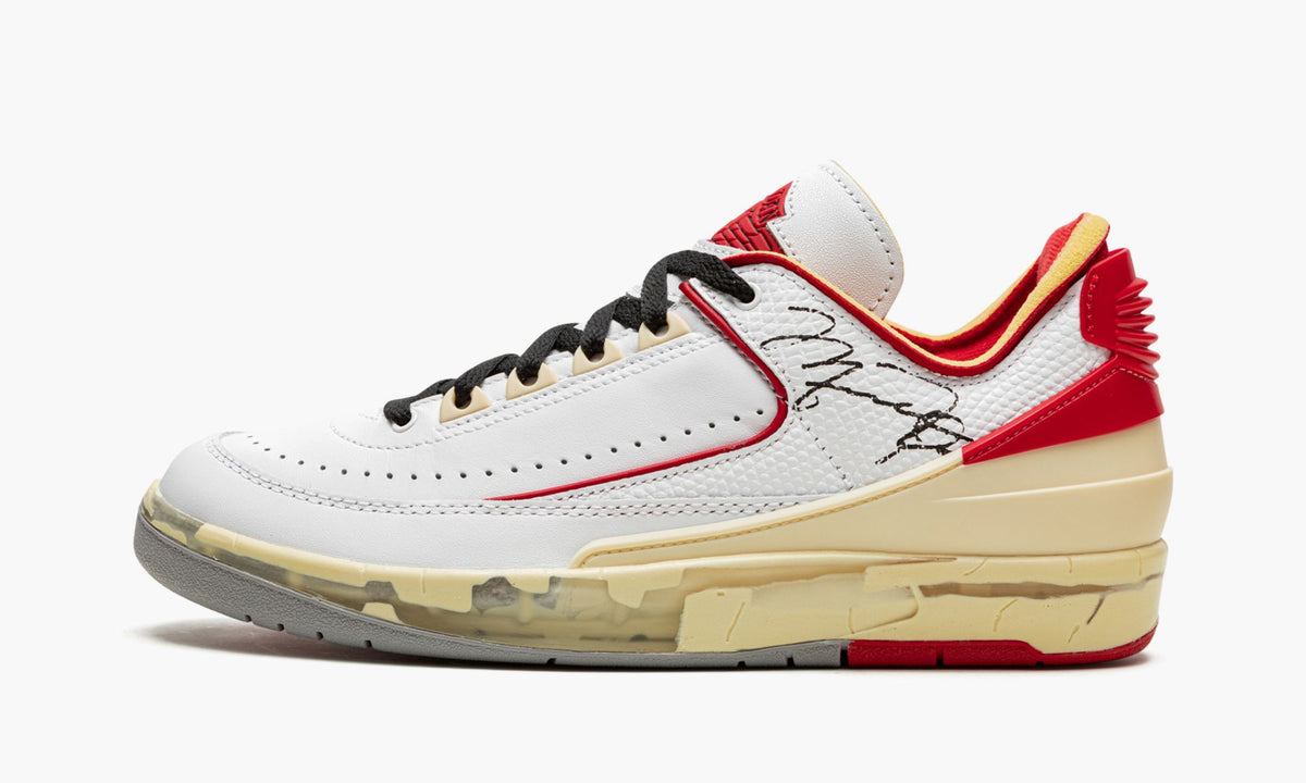 Nike Air Jordan 2 Retro Low SP Off-White White Red