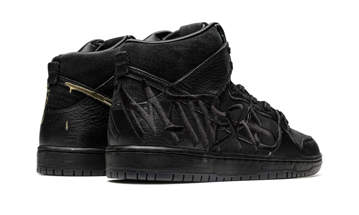Nike SB Dunk High FAUST Black Gold